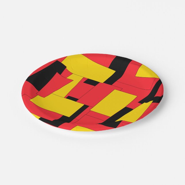 Prato De Papel Prazer Geométrico (Inclinado)