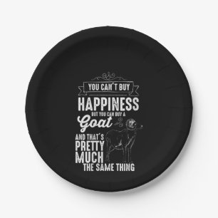 Prato De Papel Presente de Gato de Cabra Lover para Mulheres