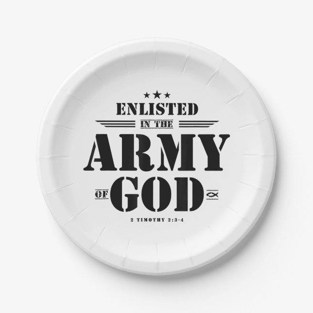 Prato De Papel Presentes cristãos Escrituras versais da bíblia re (Frente)