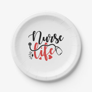 Prato De Papel Presentes de Enfermeira