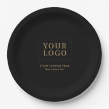 Preto e Dourado | Promocional de Logotipo Comercia