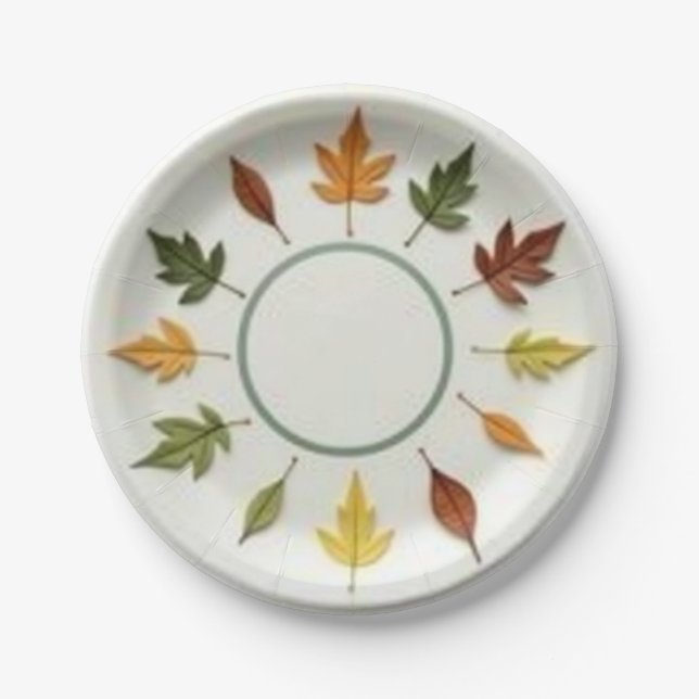 Prato De Papel Primavera (Frente)