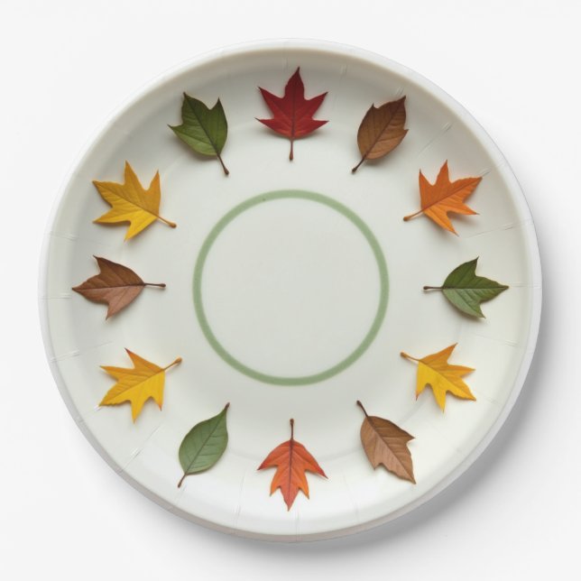 Prato De Papel Primavera (Frente)