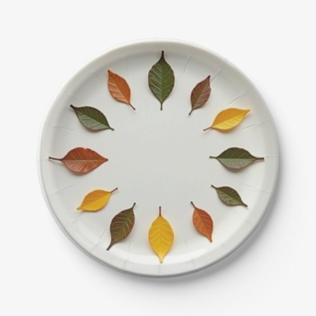 Prato De Papel Primavera (Frente)