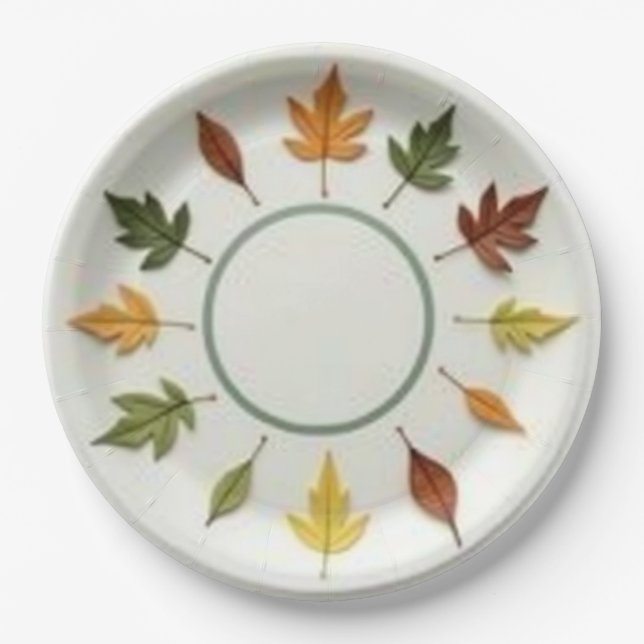 Prato De Papel Primavera (Frente)