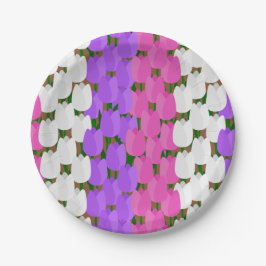 Prato De Papel Primavera Tulip Field