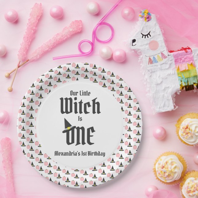 Prato De Papel Primeiro aniversario (Festa)