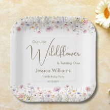 primeiro aniversario Nossa Pequena Flor Selvagem T