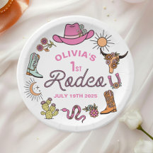 Primeiro Rodeio Rosa Caubói Ocidental Aniversário