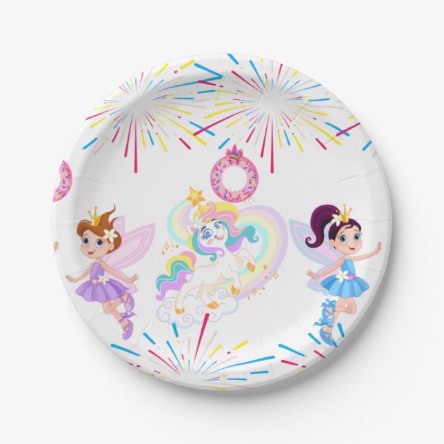 Prato De Papel Princesa (Frente)