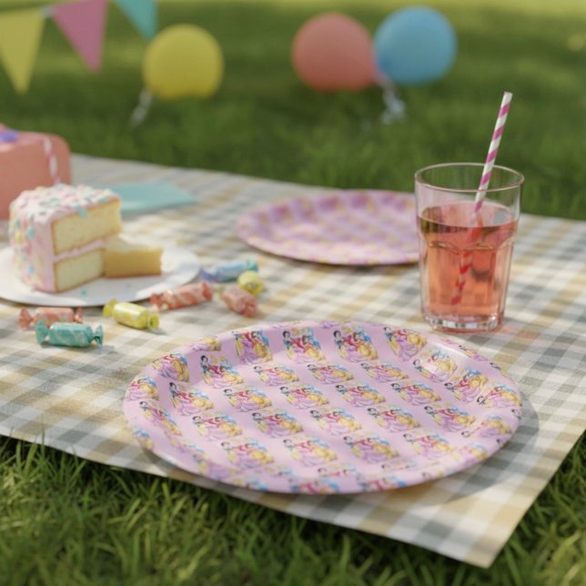 Prato De Papel Princesa Placas de Papel (Criador carregado)