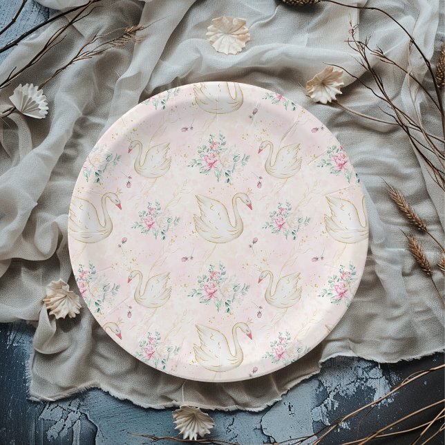 Prato De Papel Princesa Swan (Criador carregado)