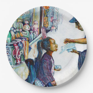 Prato De Papel Produz a esperança