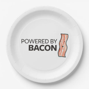Prato De Papel Psto pelo bacon