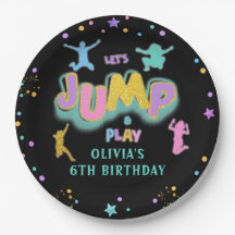 Pular Pista de Papel Trampoline de Salto de Aniver