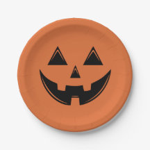 Pumpkin Laranja Halloween Jack o Lanterna Papel Pl