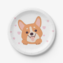 Puppy Paper Plates Permite Tabuleiro De Pawty Part