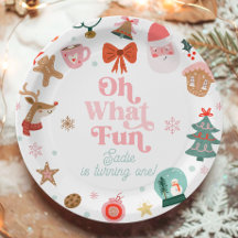Que primeiro aniversario de festa de Natal diverti