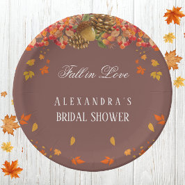 Prato De Papel Queda no Chá de panela de outono de Choque Russo