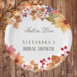 Prato De Papel Queda no Chá de panela de outono de Choque Russo