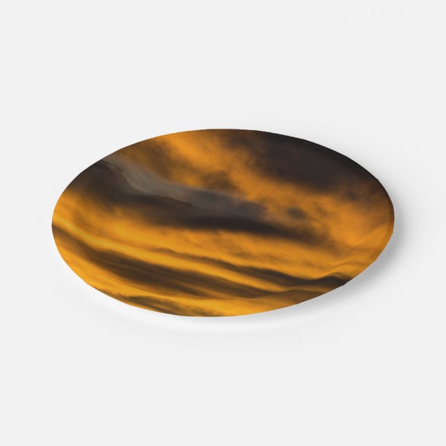 Prato De Papel queimada de águia (Inclinado)