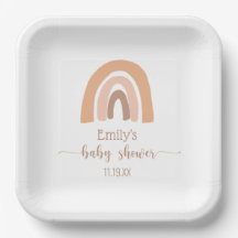 Rainbow Baby Girl Chá Boho Pink Brown