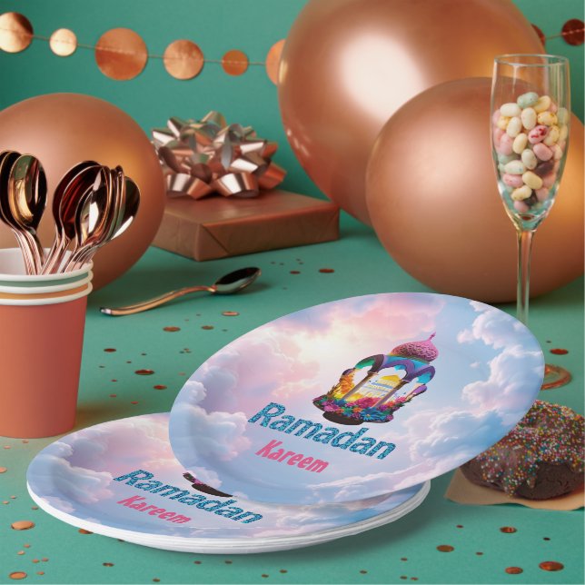 Prato De Papel Ramadan Kareem (Múltiplo)