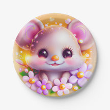 Rato Rosa Kawaii Cugado