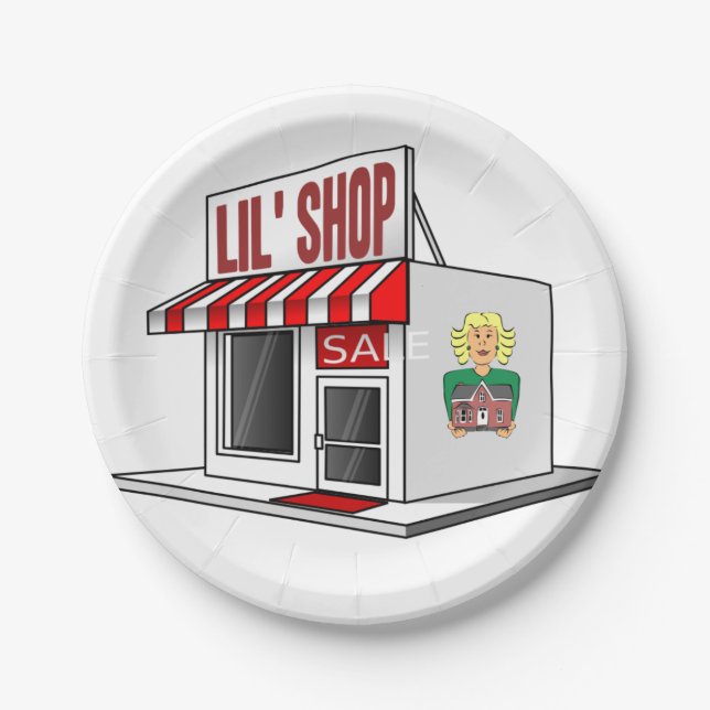 Prato De Papel Realetor de Placas de Papel (Frente)