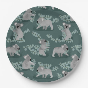 Prato De Papel Recolhimento do Koala