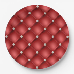 Prato De Papel Red Diamond