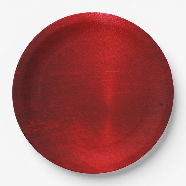 Prato De Papel Red Jello (Frente)