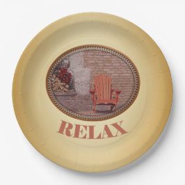 Prato De Papel Relaxe - Placa de papel