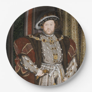 Prato De Papel Retrato de Henrique VIII (Hans Holbein, o Jovem)