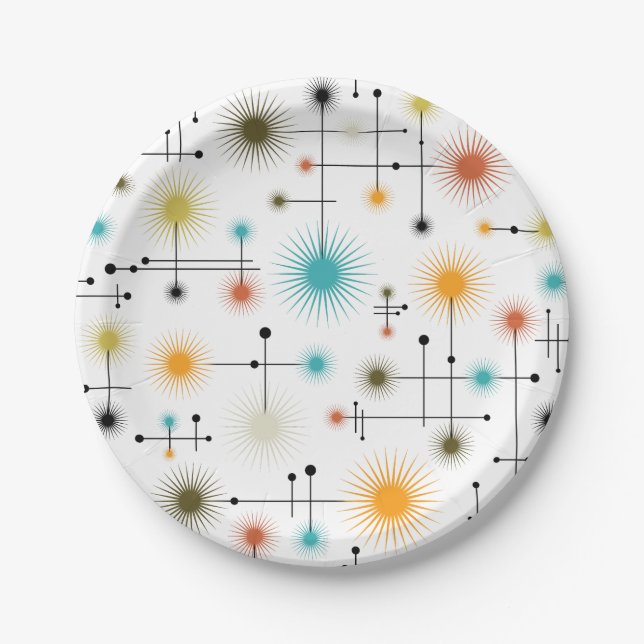 Prato De Papel Retrô Impulsiona Uma Ir! (Frente)