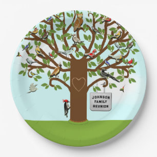 Prato De Papel Reunião Familiar