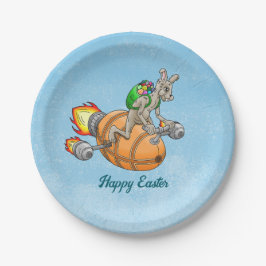 Prato De Papel Rocket Bunny