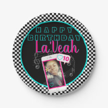 Rosa|Azul Cellphone Foto Social Media Aniversário