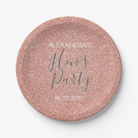 Rosa Dourado Sparkle Glitter Hen Party