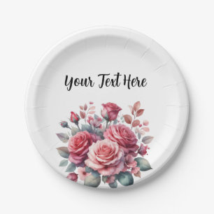 Prato De Papel Rose Bouquet Floral Design- 62101
