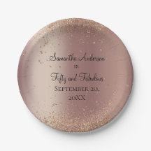 Rose Gold Brilho 50 e Fabuloso Aniversário