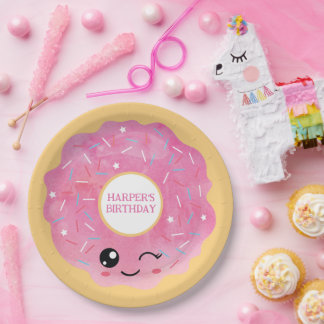 Prato De Papel Rosquinha de Saída