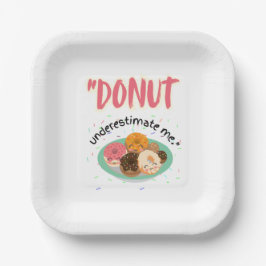 PRATO DE PAPEL ROSQUINHA ESTIMADA