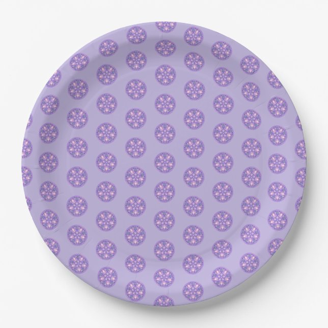 Prato De Papel Roxo W1 (Frente)