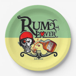 Prato De Papel Rum lover