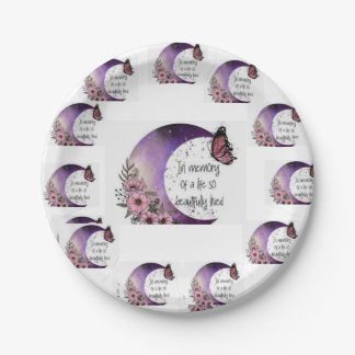 Prato De Papel 💜 RÚPIDA 💜 LUA DESIGN INPaper Plate