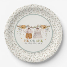 Rustic Dusty Blue Floral Cottagecore Gênero Revend