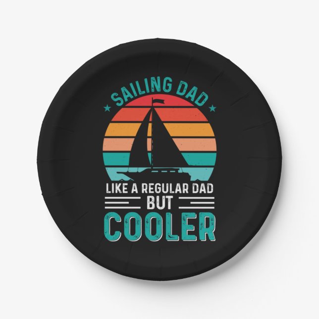 Prato De Papel Sailing Dad (Frente)