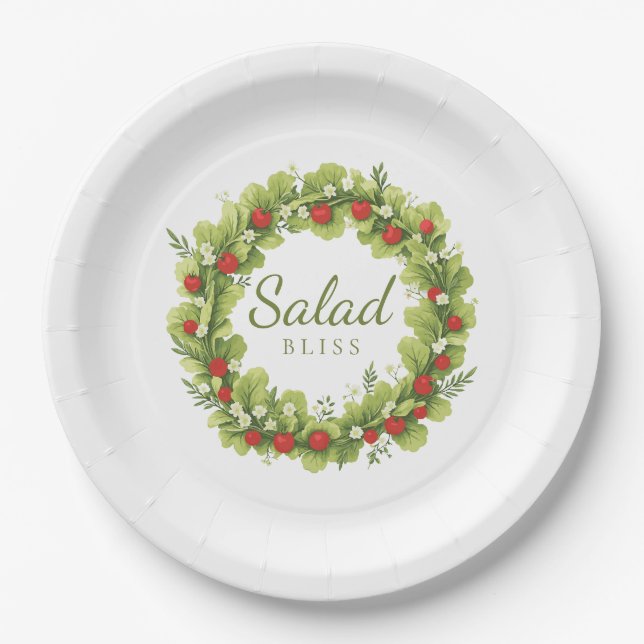 Prato De Papel Salad Bliss (Frente)