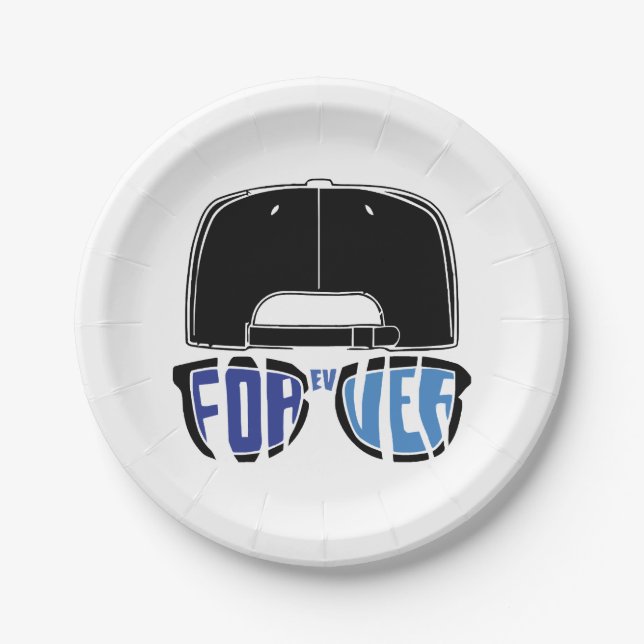 Prato De Papel Sandlot para sempre (Frente)